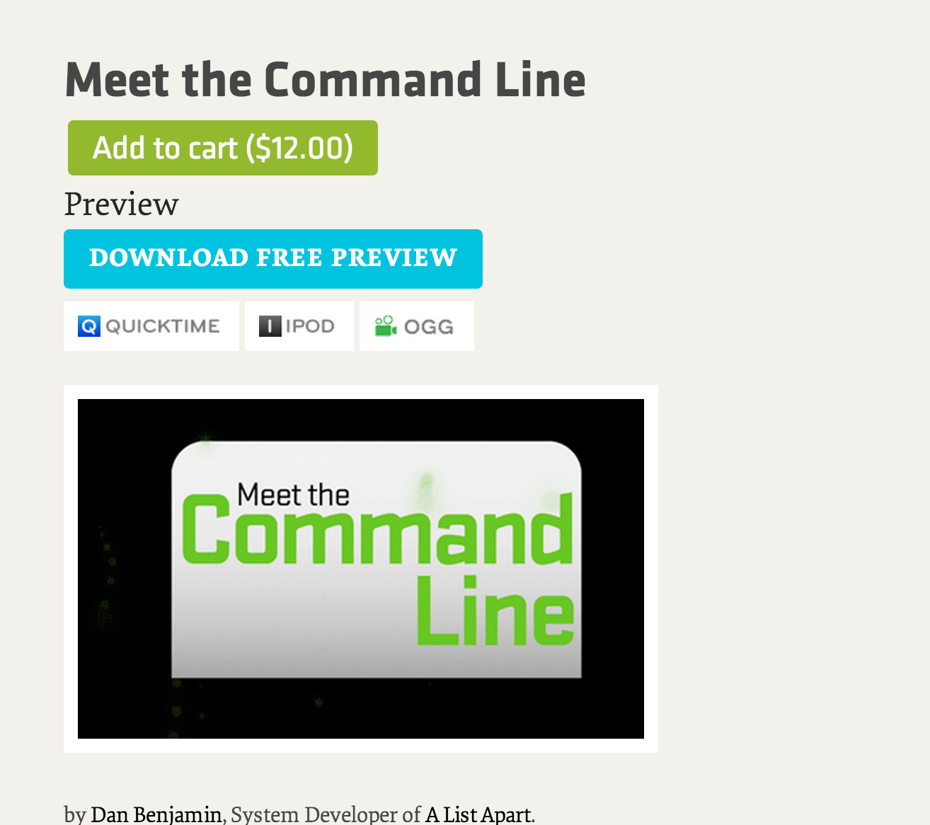 Meet Command Line